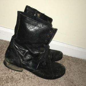 Steve Madden combat boots